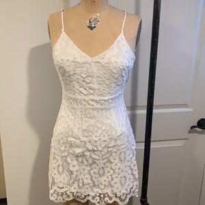 White Lace Abercrombie Dress